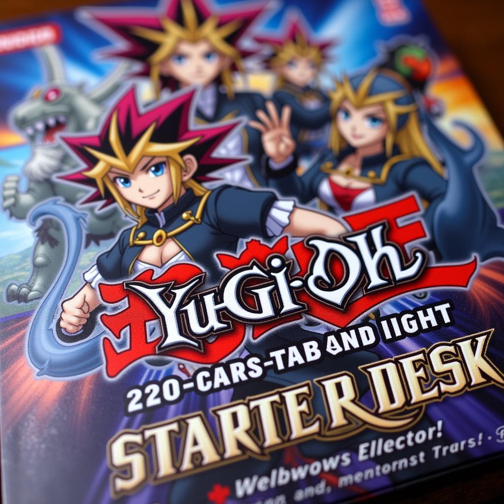 Bộ Đồ Chơi 220 Lá Bài Yugioh: Khởi Đầu Hoàn Hảo Cho Duelist Mới