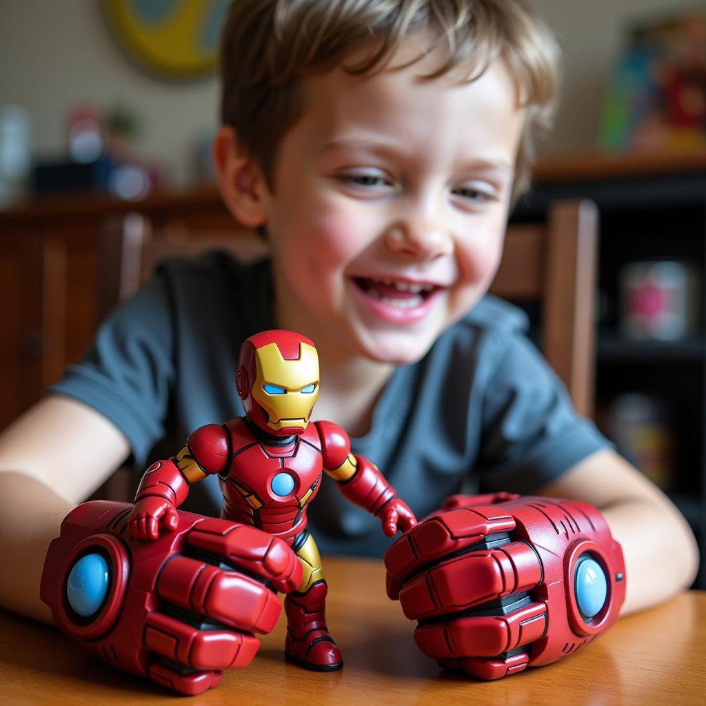 Bộ đồ chơi Iron Man cho bé trai