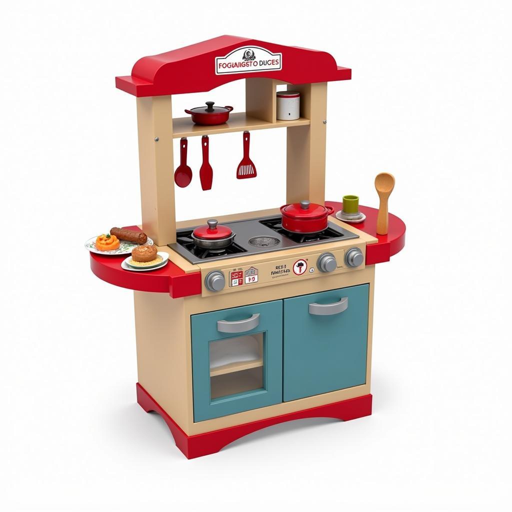 Bộ đồ chơi nấu bếp kitchen set 008-58 tổng quan