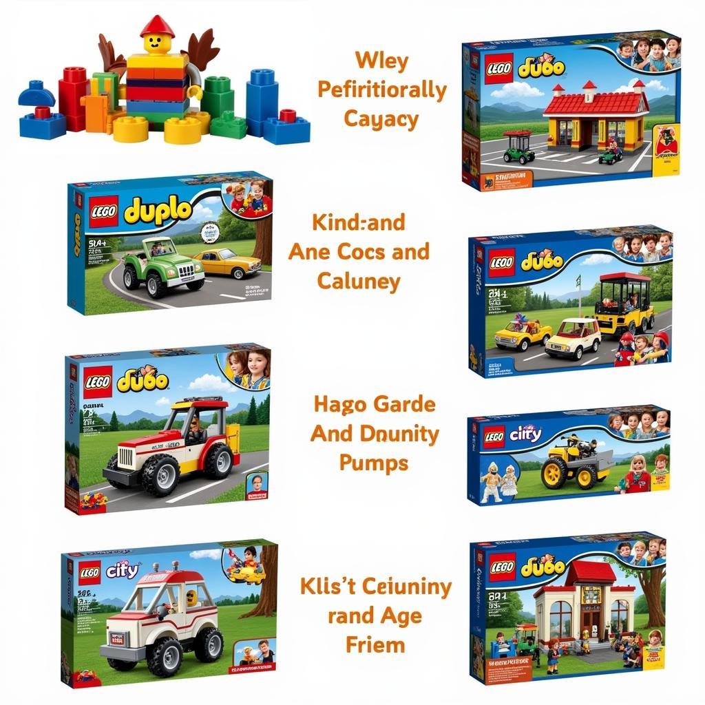 Các bộ lego cho trẻ em