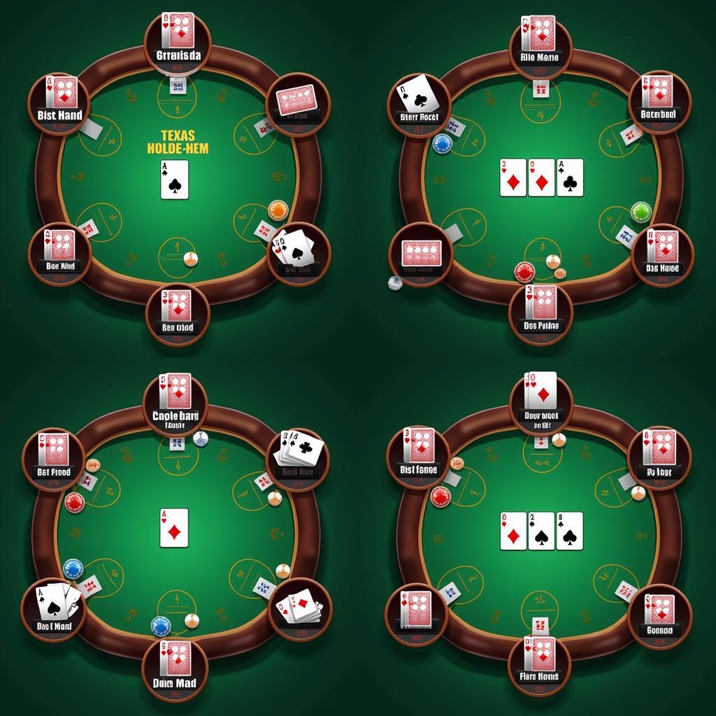 Các kiểu chơi bài Poker