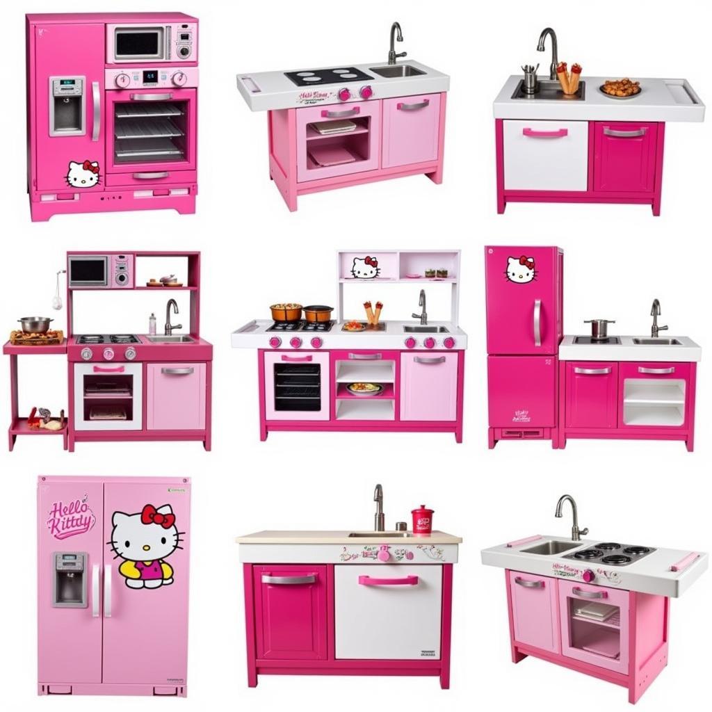 Các loại bộ đồ chơi nấu ăn Hello Kitty