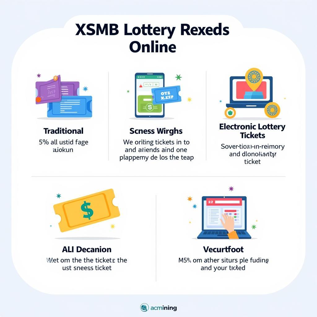 Các Loại Vé Số XSMB Online