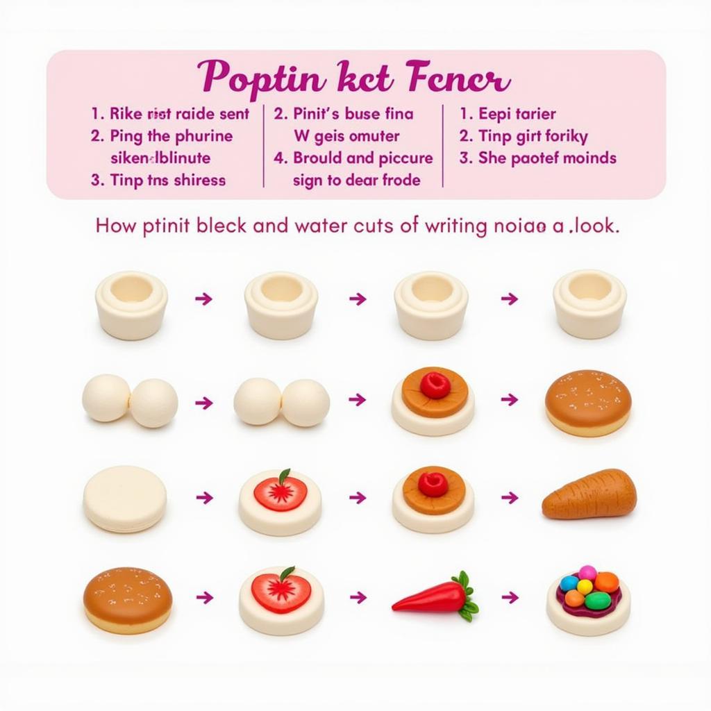 Cách chơi bộ đồ chơi Popin Cookin