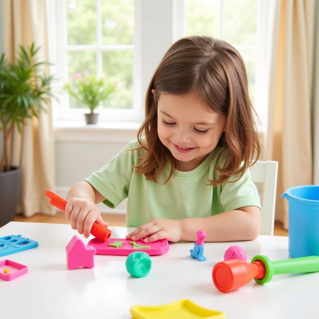 Cách chơi đất nặn Play Doh cơ bản