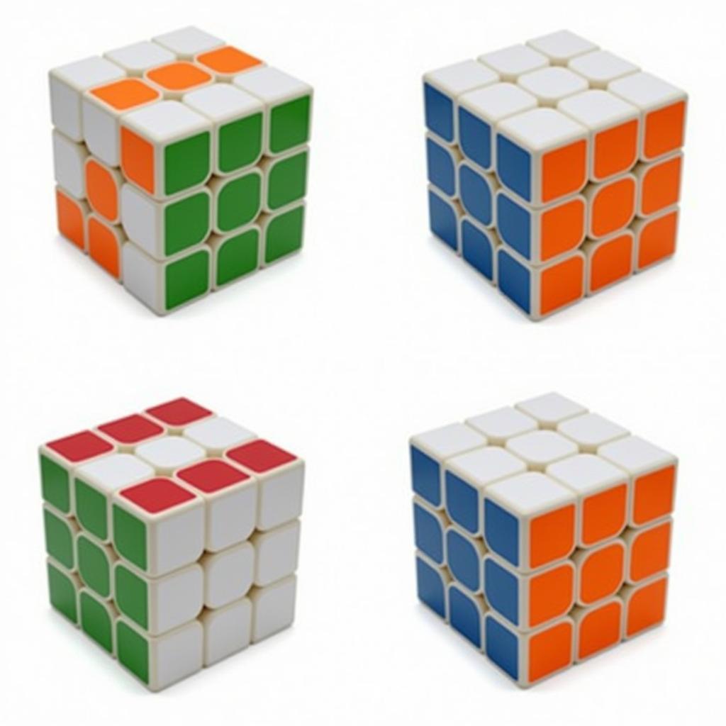 Hoàn thành tầng 2 của Rubik 3x3