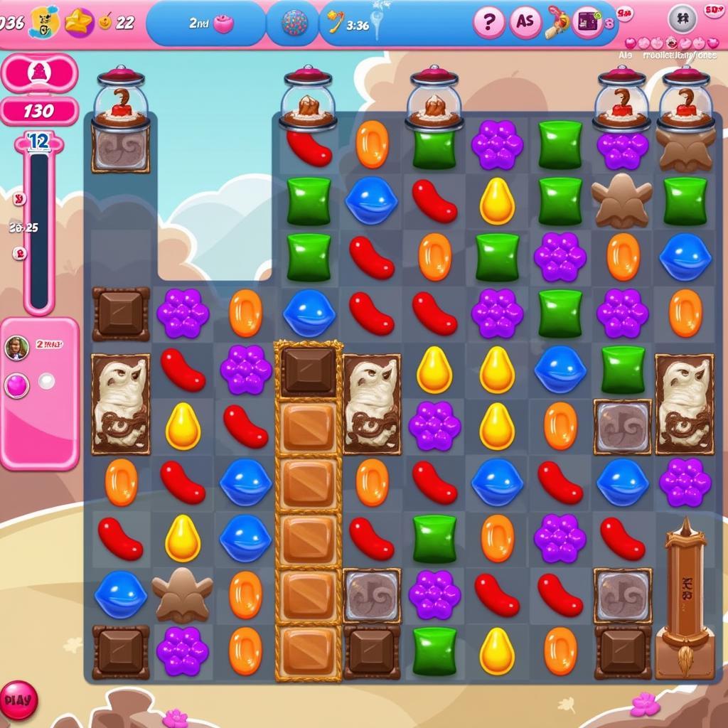 Candy Crush Saga Level 130