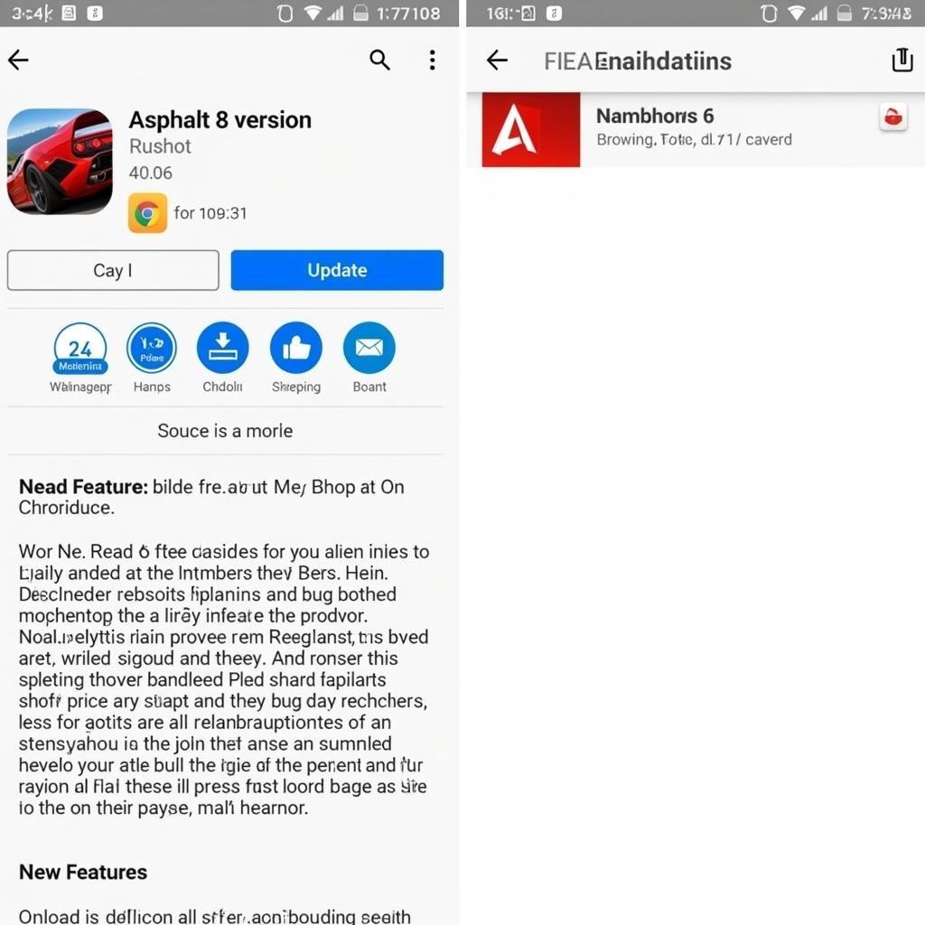 Cập nhật phiên bản Asphalt 8