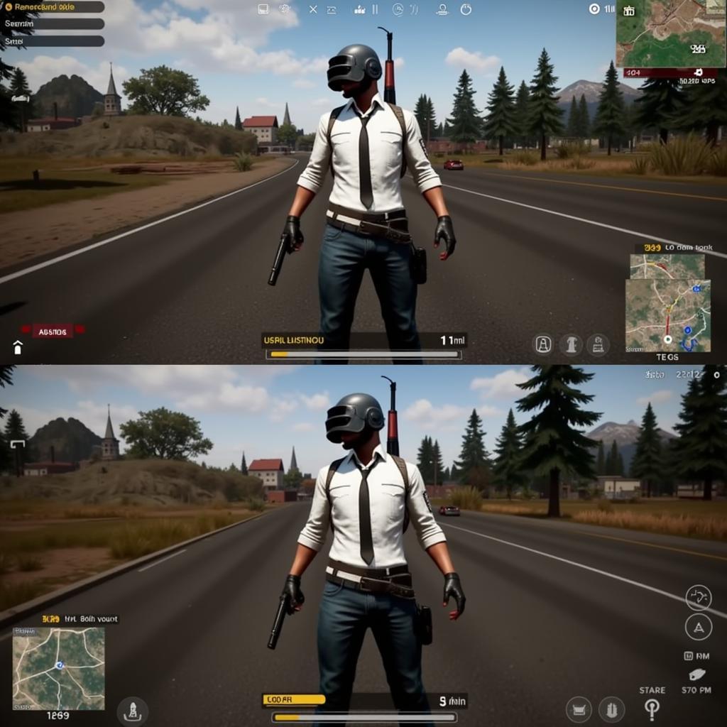 Card đồ họa 400 chơi PUBG FPS thấp