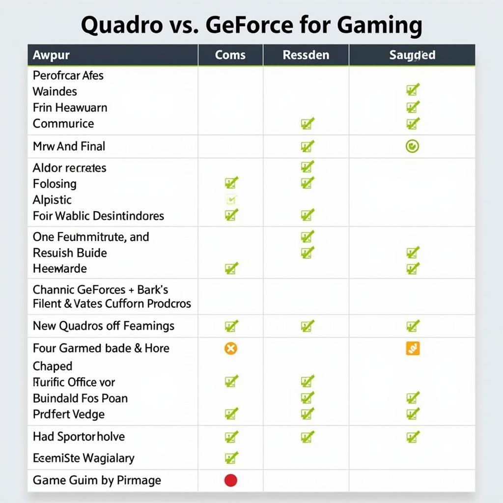 So sánh card Quadro và GeForce cho chơi game