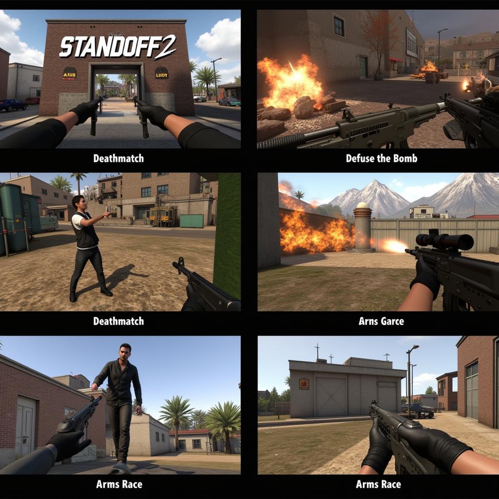 Chế độ chơi Standoff 2 trên PC