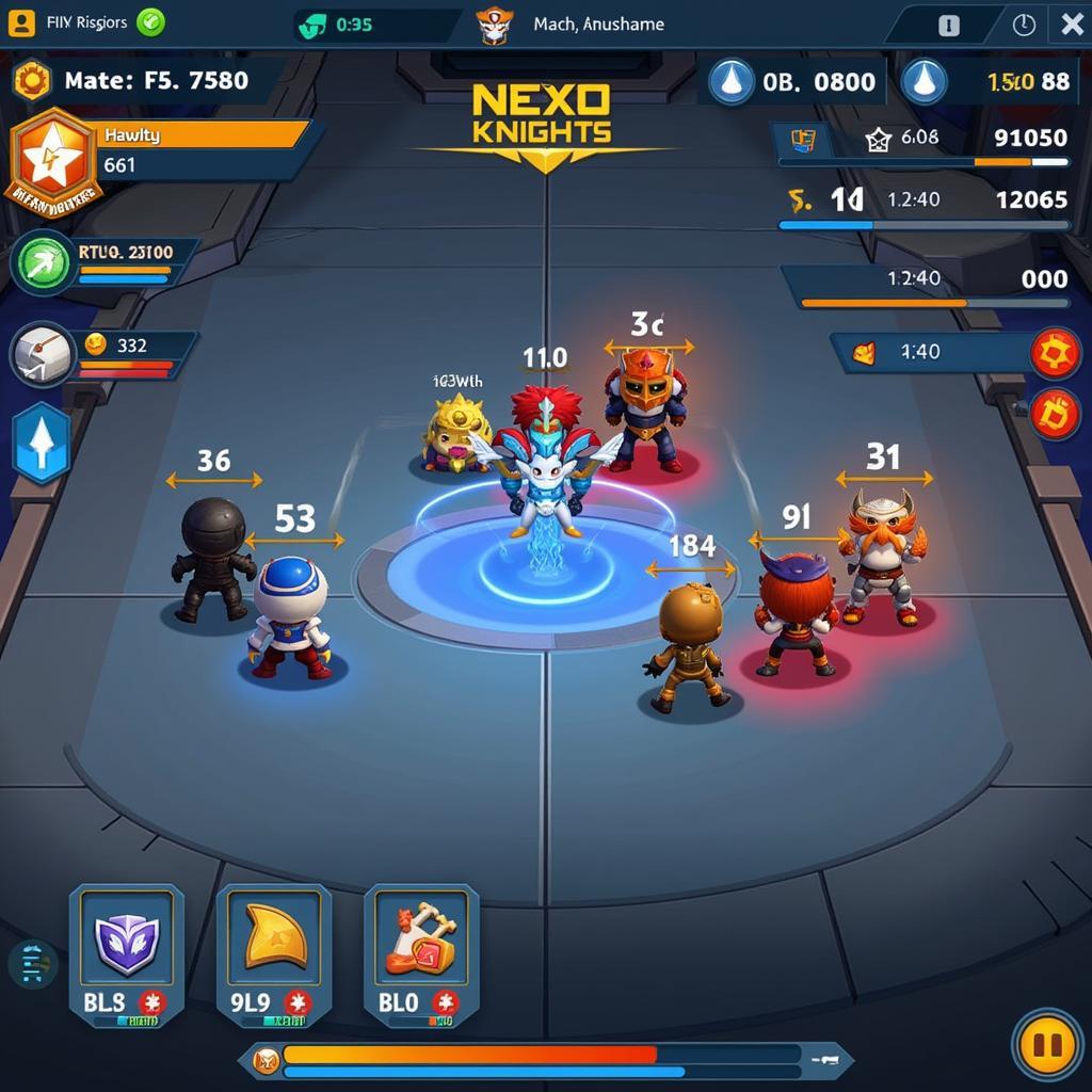 Chiến thuật chơi game hiệp sĩ Nexo