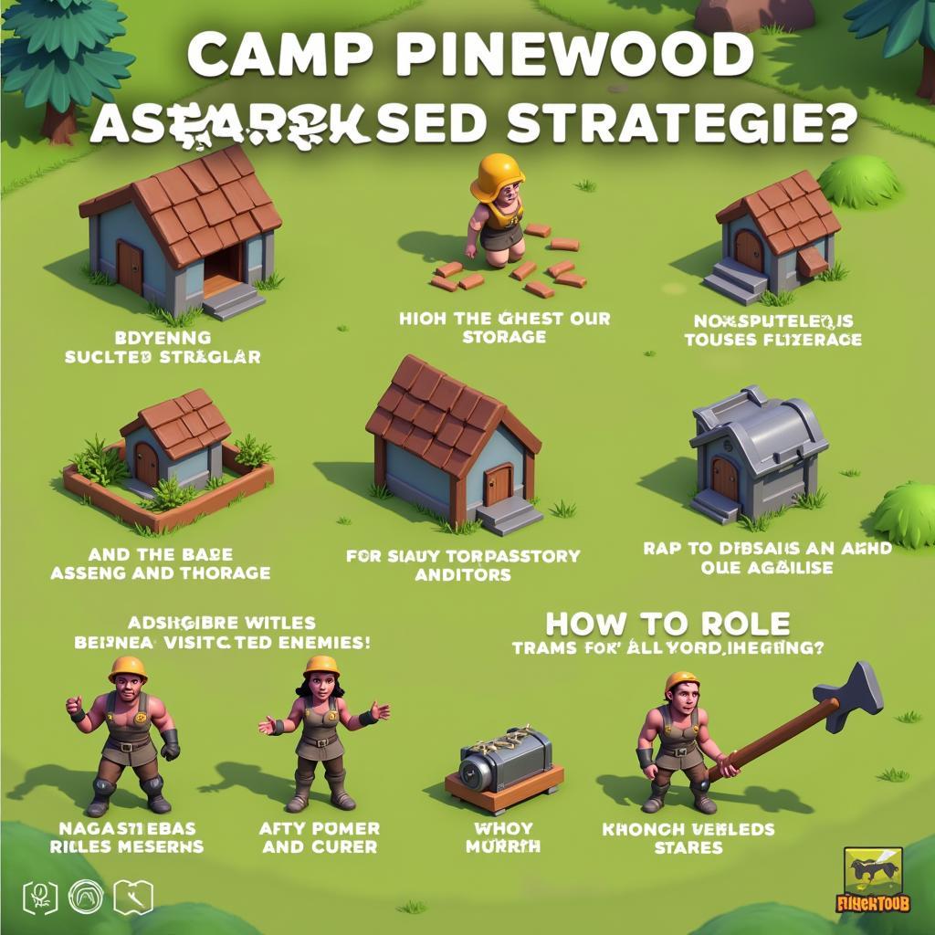 Camp Pinewood Hướng Dẫn Chơi Chi Tiết Từ A-Z