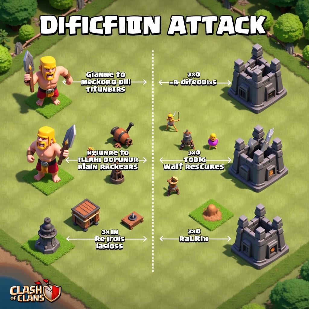 Chiến thuật tấn công hiệu quả trong Clash of Clans