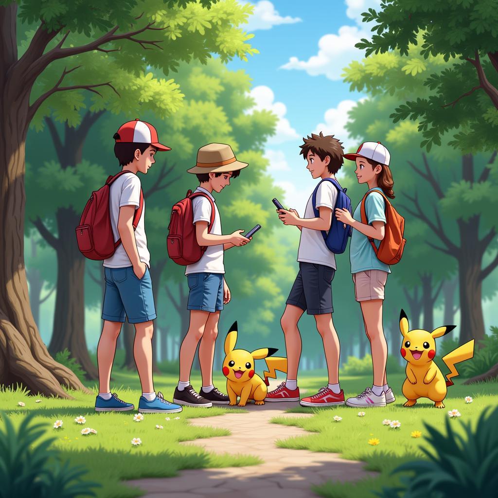 Khám Phá Thế Giới Trò Chơi Săn Pokemon