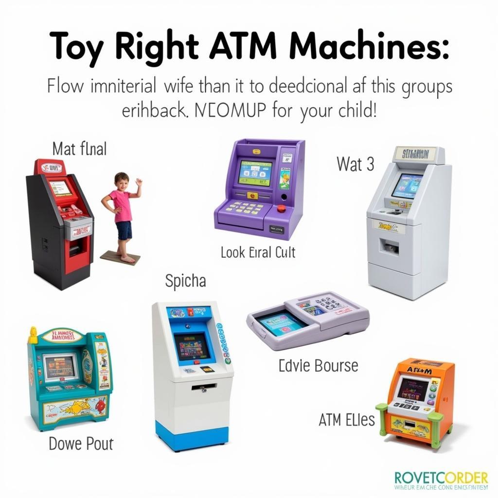 Chọn bộ đồ chơi ATM phù hợp