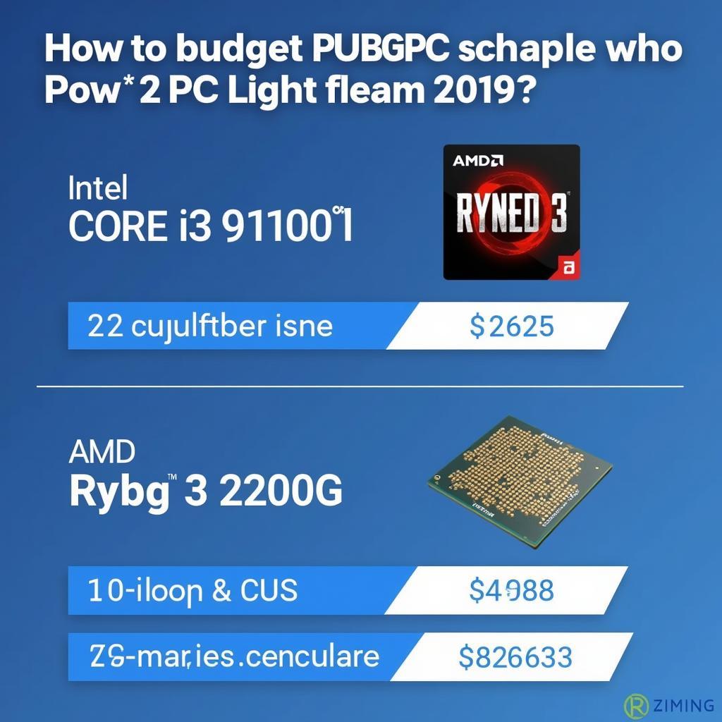 CPU cho chơi PUBG giá rẻ 2019