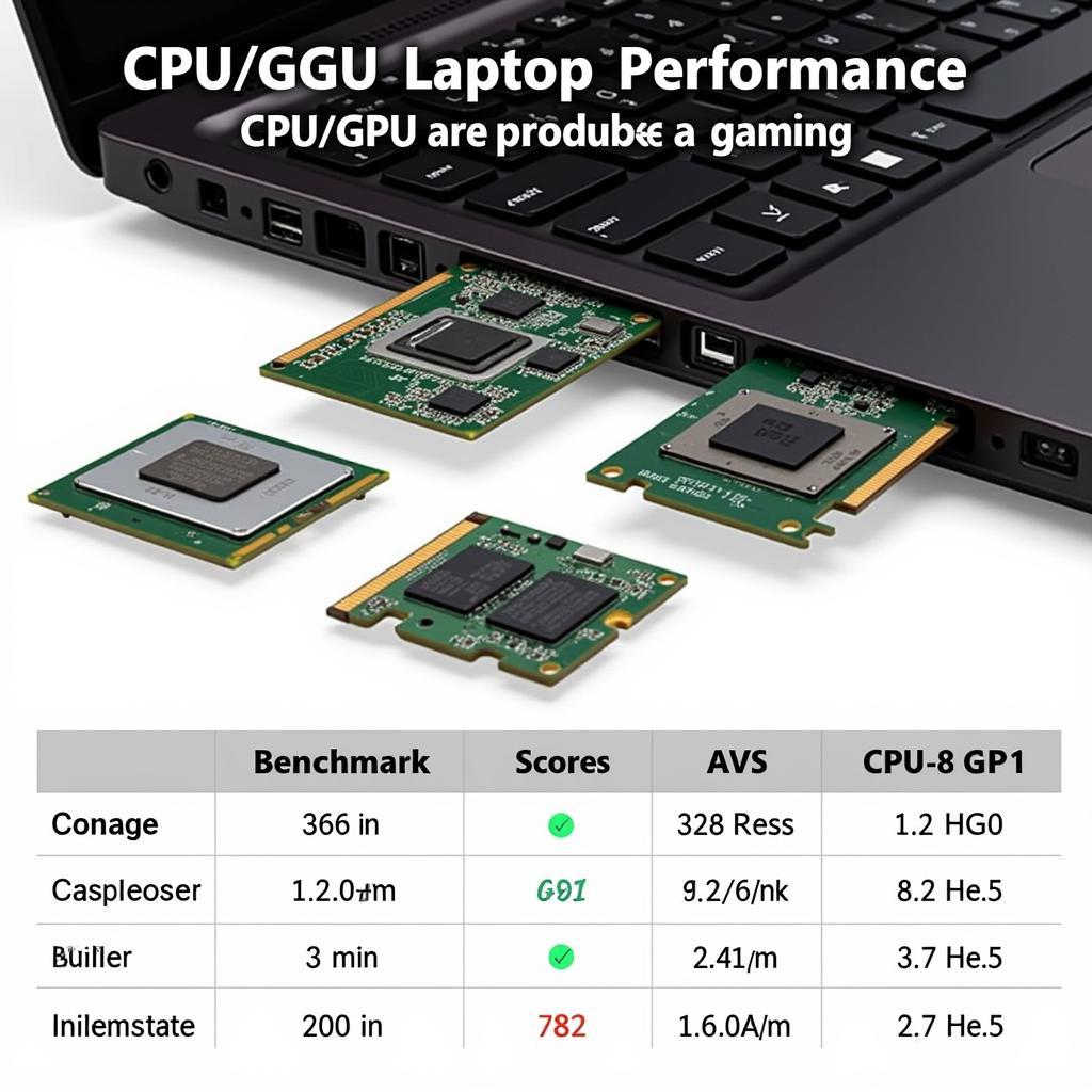 CPU và GPU laptop gaming