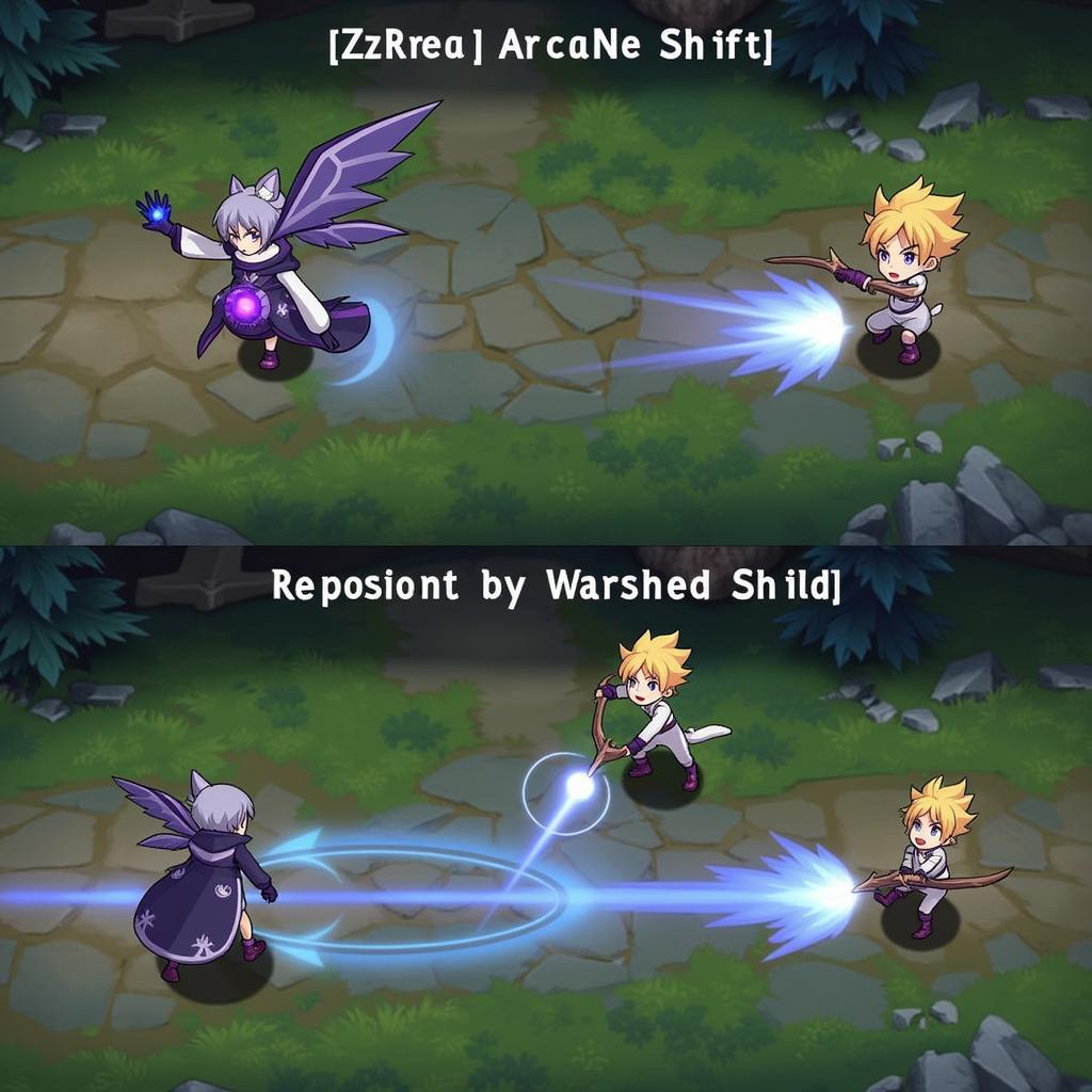 Ezreal sử dụng kỹ năng cấu rỉa