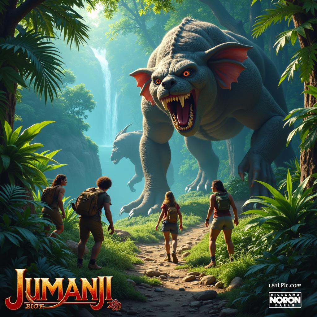 Jumanji Màn Hình Game