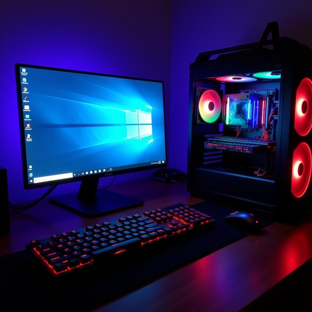 Lắp ráp và cài đặt PC gaming