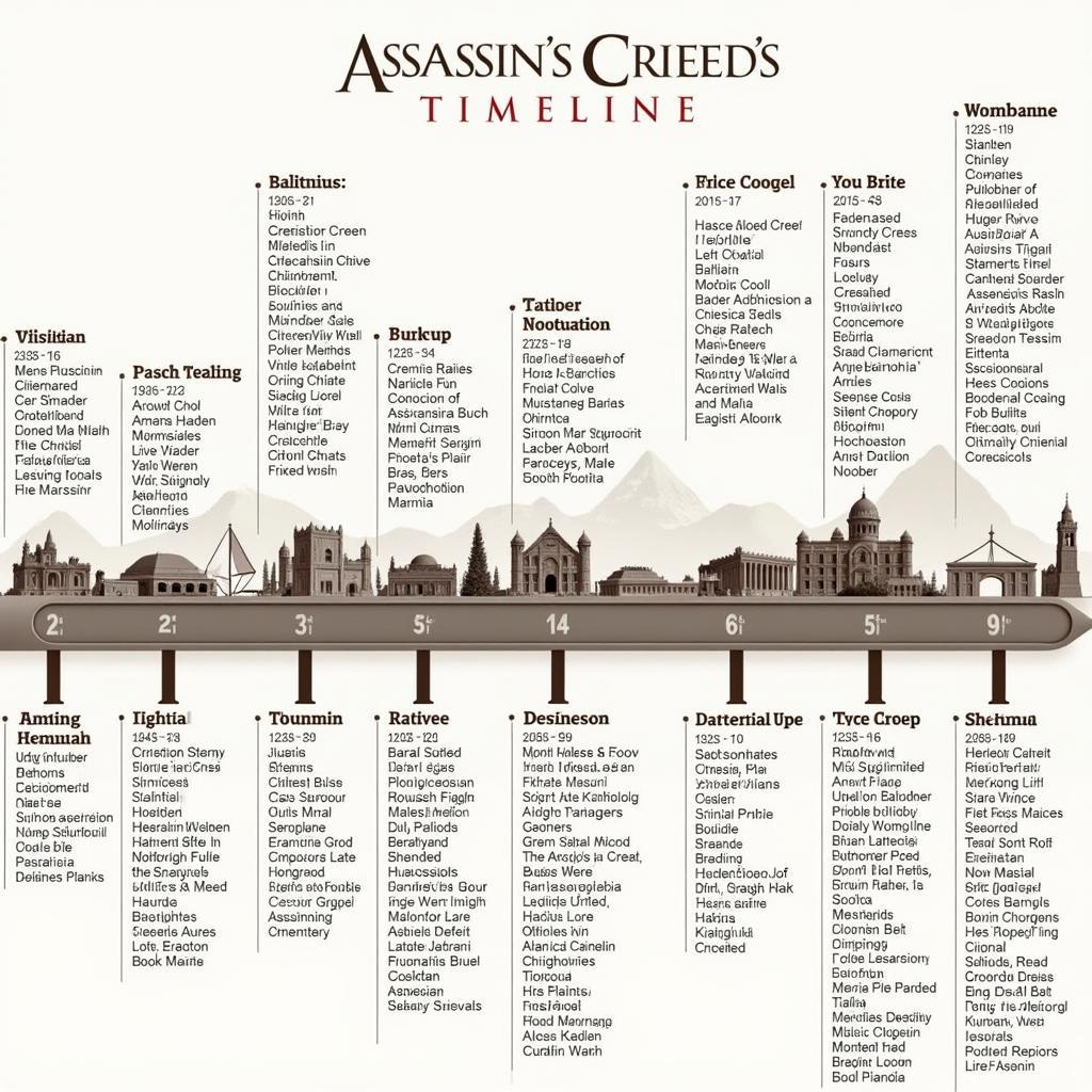 Lịch sử phát triển Assassin's Creed qua các phiên bản