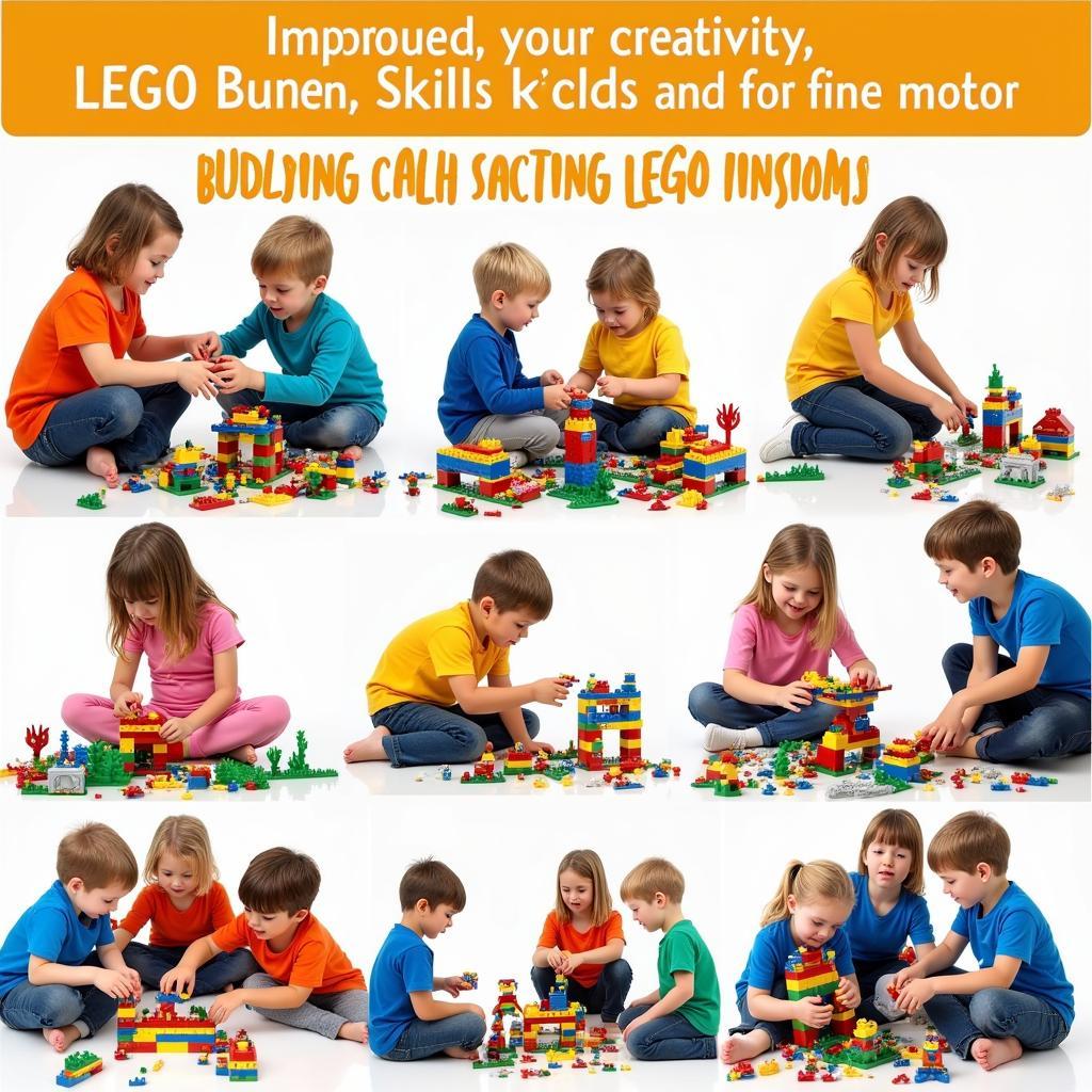 Lợi ích của đồ chơi lego xếp hình