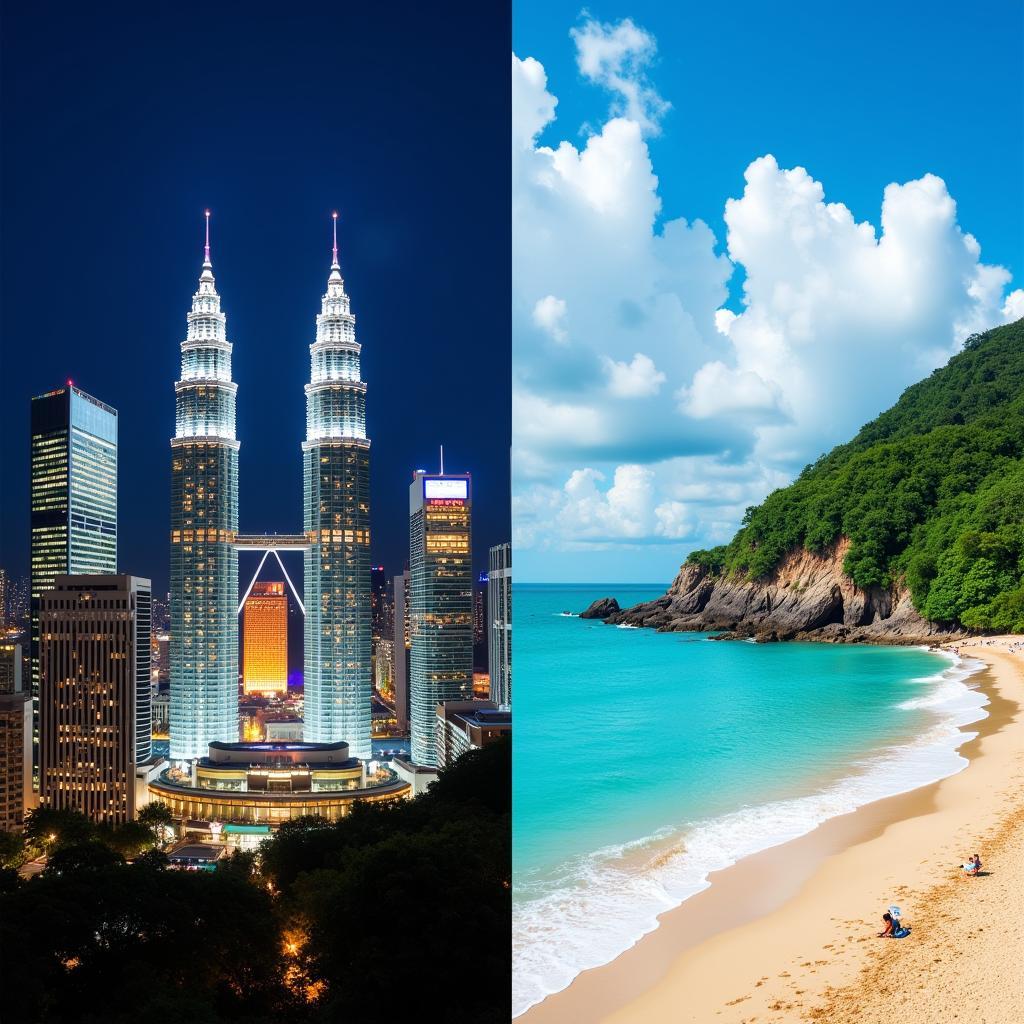 Lựa Chọn Địa Điểm An Chơi Malaysia