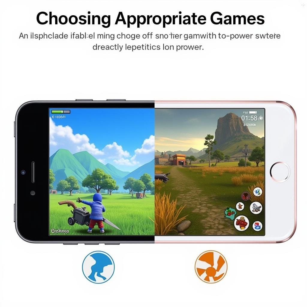 Choosing games based on your phone's specifications