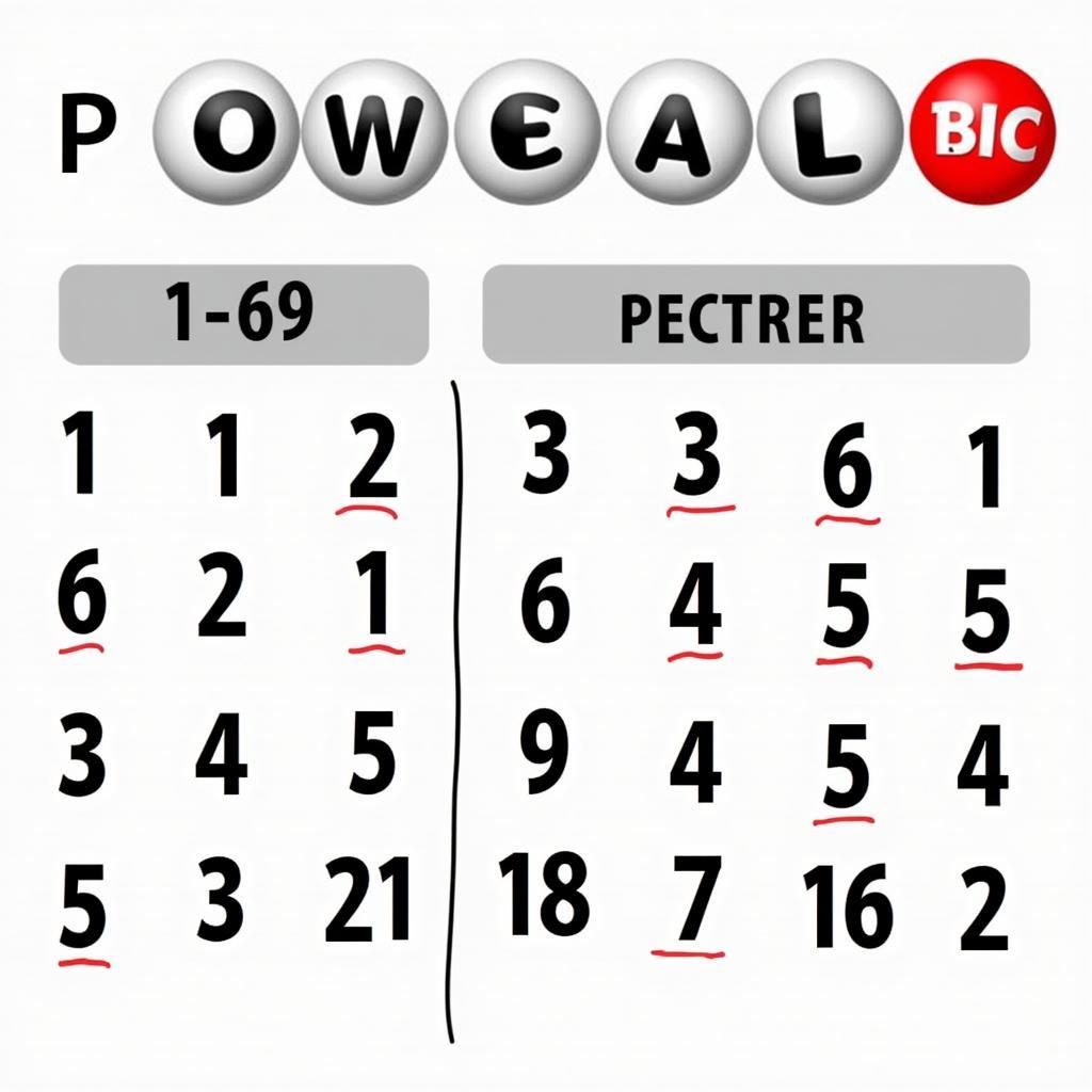 Luật chơi xổ số Powerball