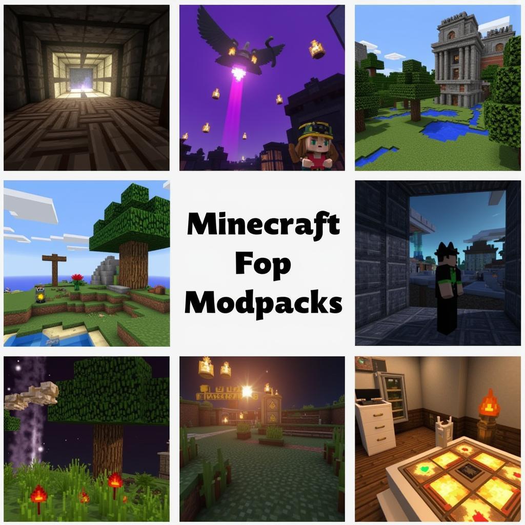 Trải nghiệm Minecraft với Modpack hoàn chỉnh