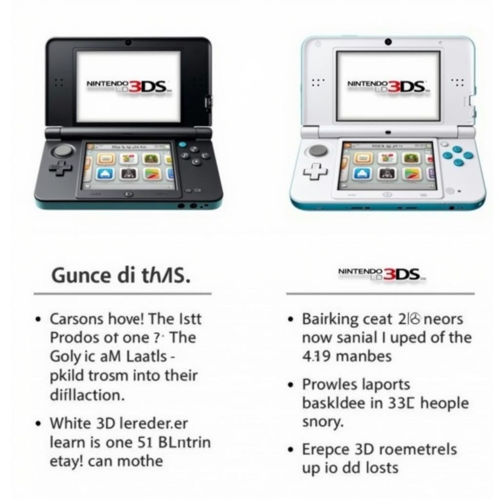 So sánh máy chơi game Nintendo DS và 3DS