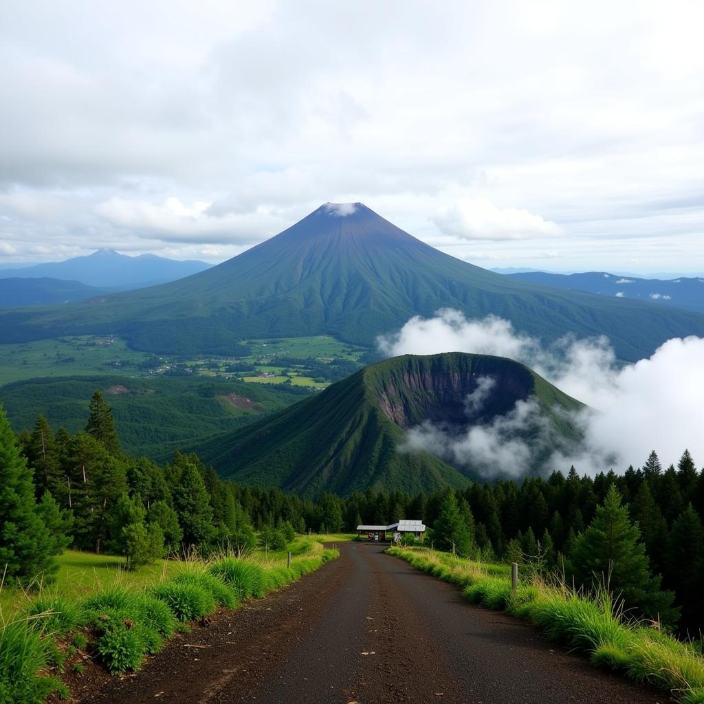 Núi lửa Tangkuban Perahu Bandung - Điểm đến không thể bỏ qua