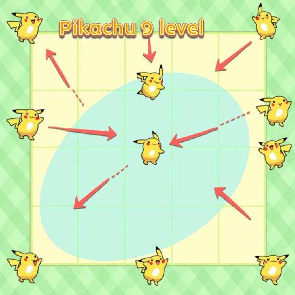 Chiến thuật chơi Pikachu 9 Level