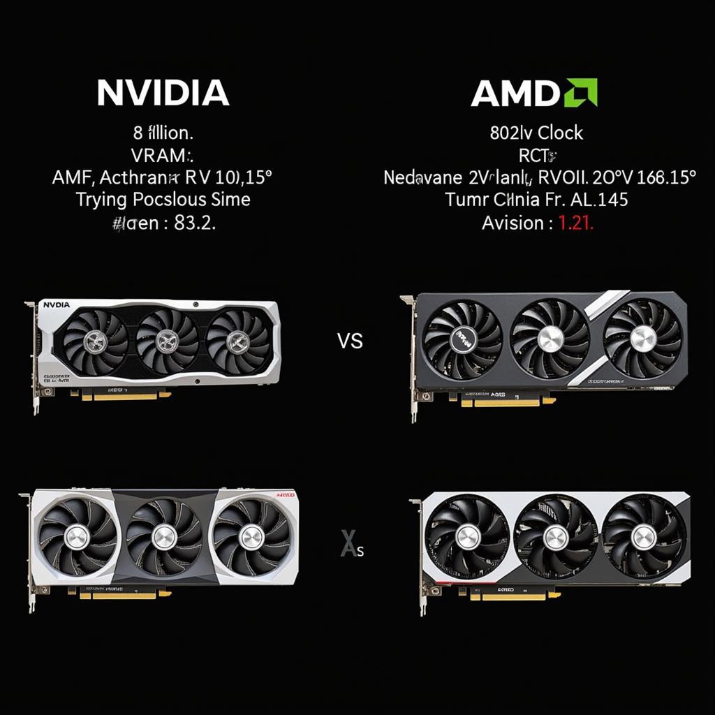 So sánh card đồ họa Nvidia và AMD