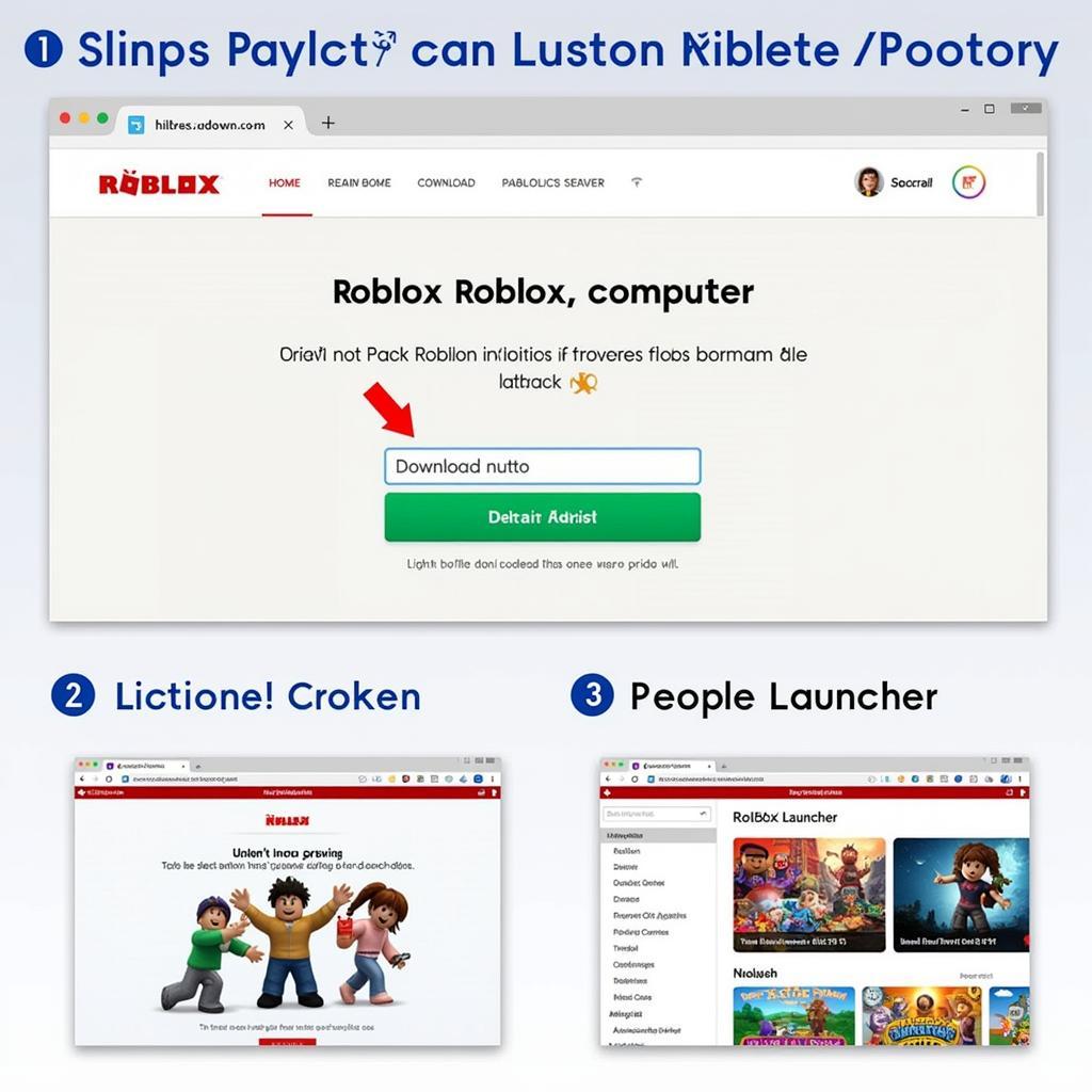 Tải Trò Chơi Roblox trên máy tính