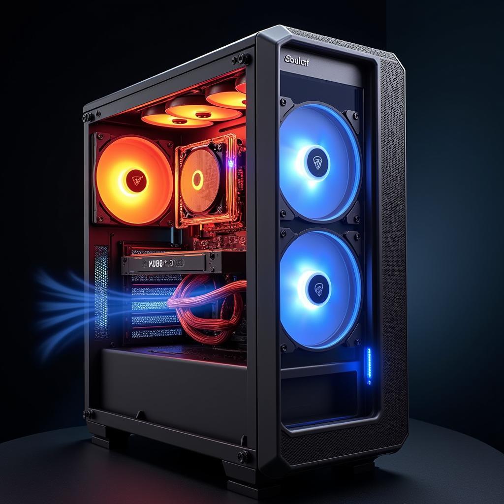 Tản nhiệt case PC chơi game