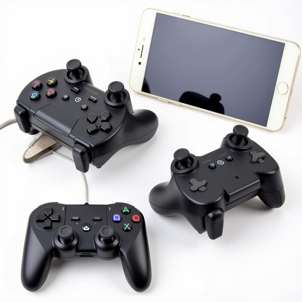 Tay cầm chơi game Android thiết kế Ergonomic