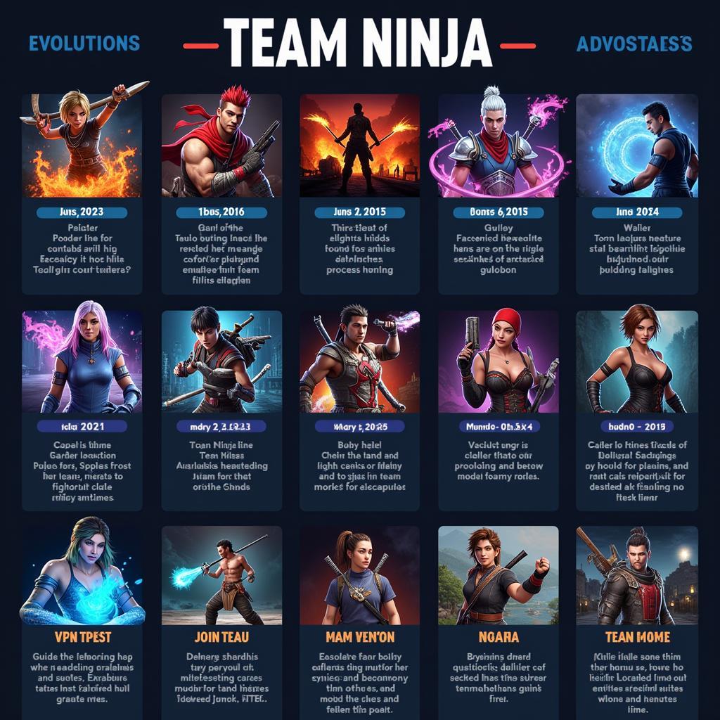 Team Ninja phát triển trò chơi điện tử