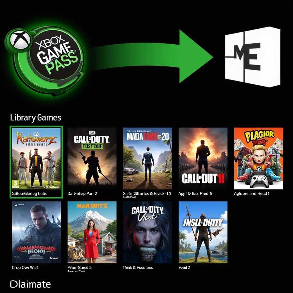 Dịch vụ Xbox Game Pass Ultimate đa dạng tựa game