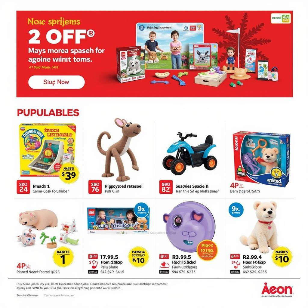 Aeon Shop Đồ Chơi Khuyến Mãi