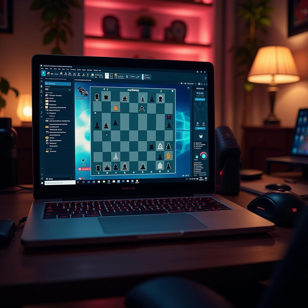 Chơi Auto Chess trên laptop