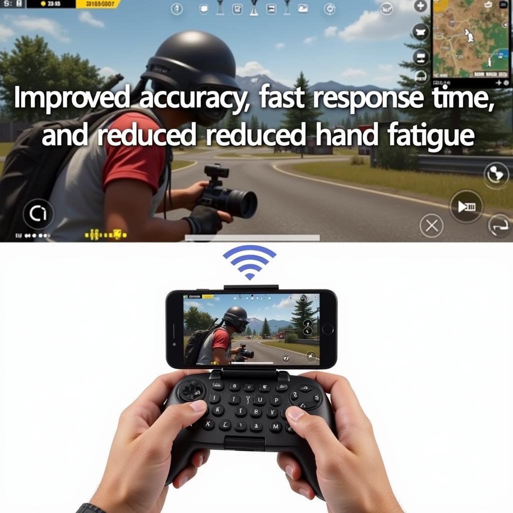 Lợi ích khi sử dụng bàn phím chơi PUBG trên iPhone