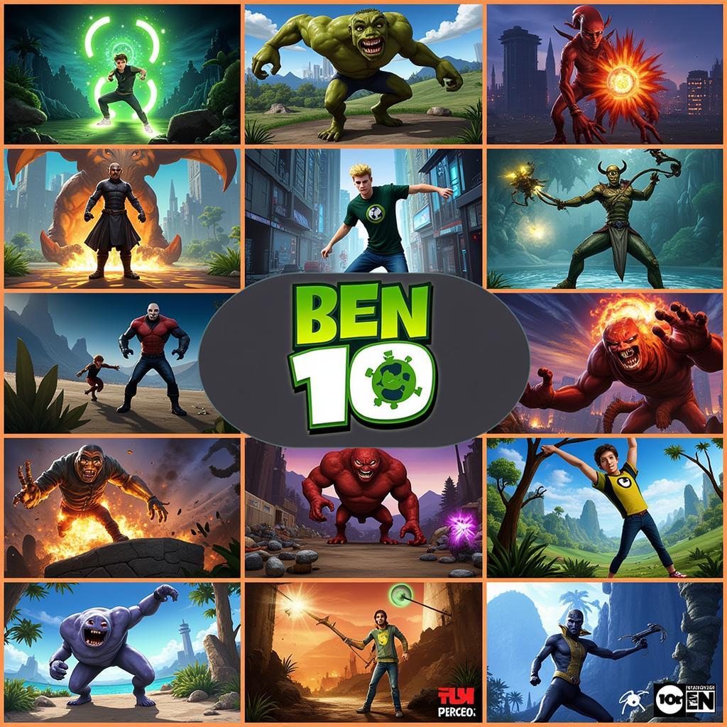 Trò chơi Ben 10 hay nhất cho mọi lứa tuổi