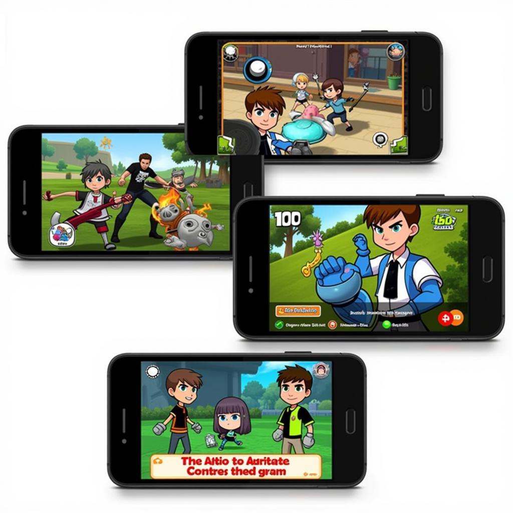 Trò chơi Ben 10 mobile hay nhất