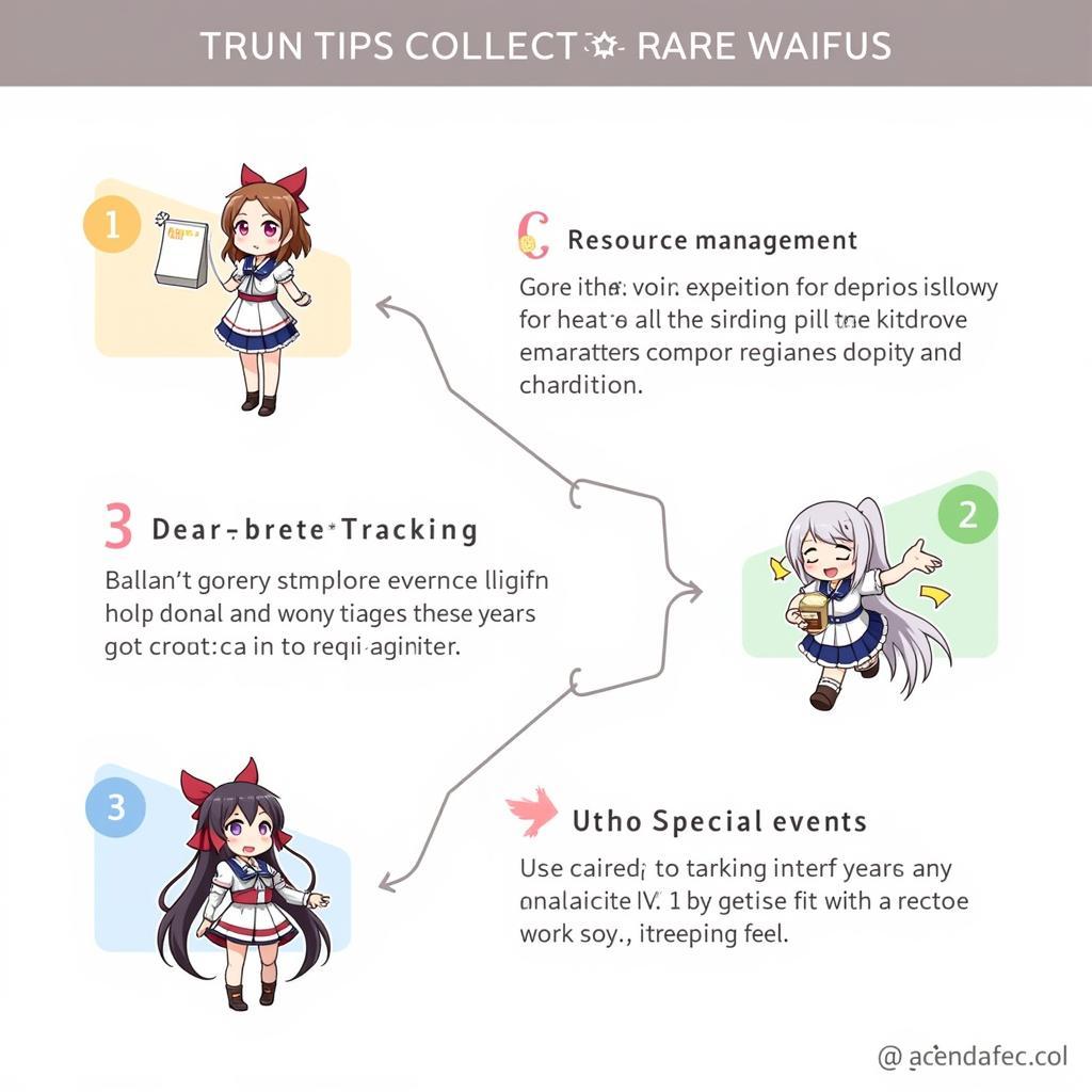 Bí quyết thu thập waifu hiếm trong Harem Collector Kimochi