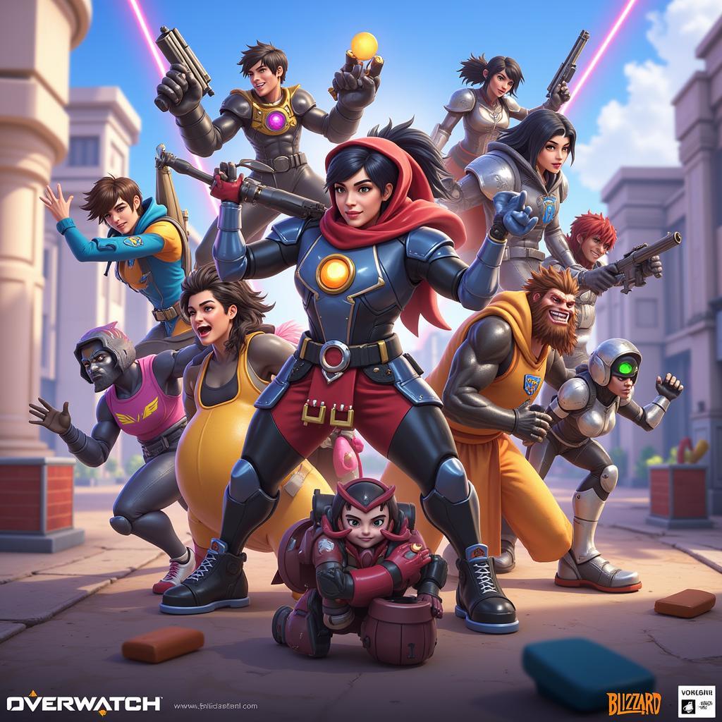 Overwatch - Tựa game bắn súng góc nhìn thứ nhất đầy màu sắc và hấp dẫn của Blizzard