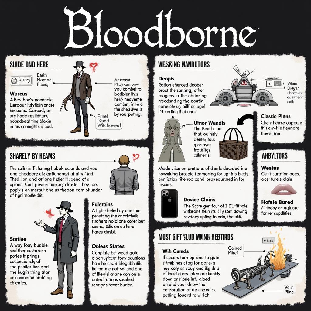 Những điều cần biết khi chơi Bloodborne: cơ chế chiến đấu, xây dựng nhân vật và quản lý tài nguyên.