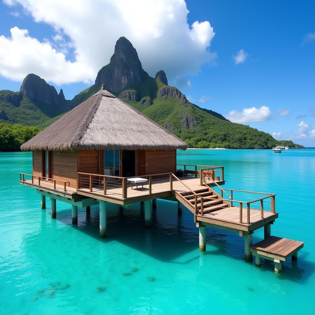 Bungalow trên nước ở Bora Bora