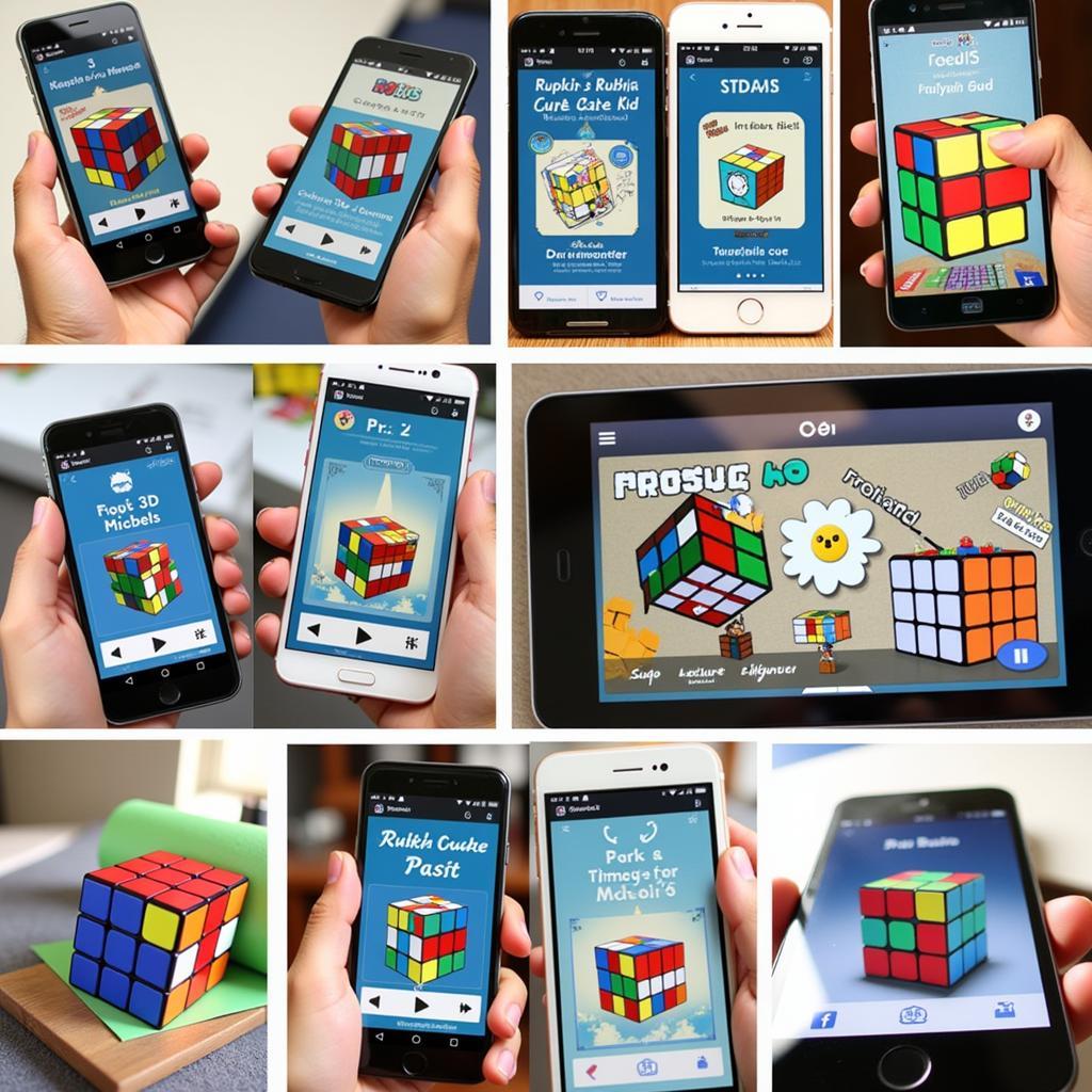 Các app hướng dẫn chơi rubik 3x3 tốt nhất